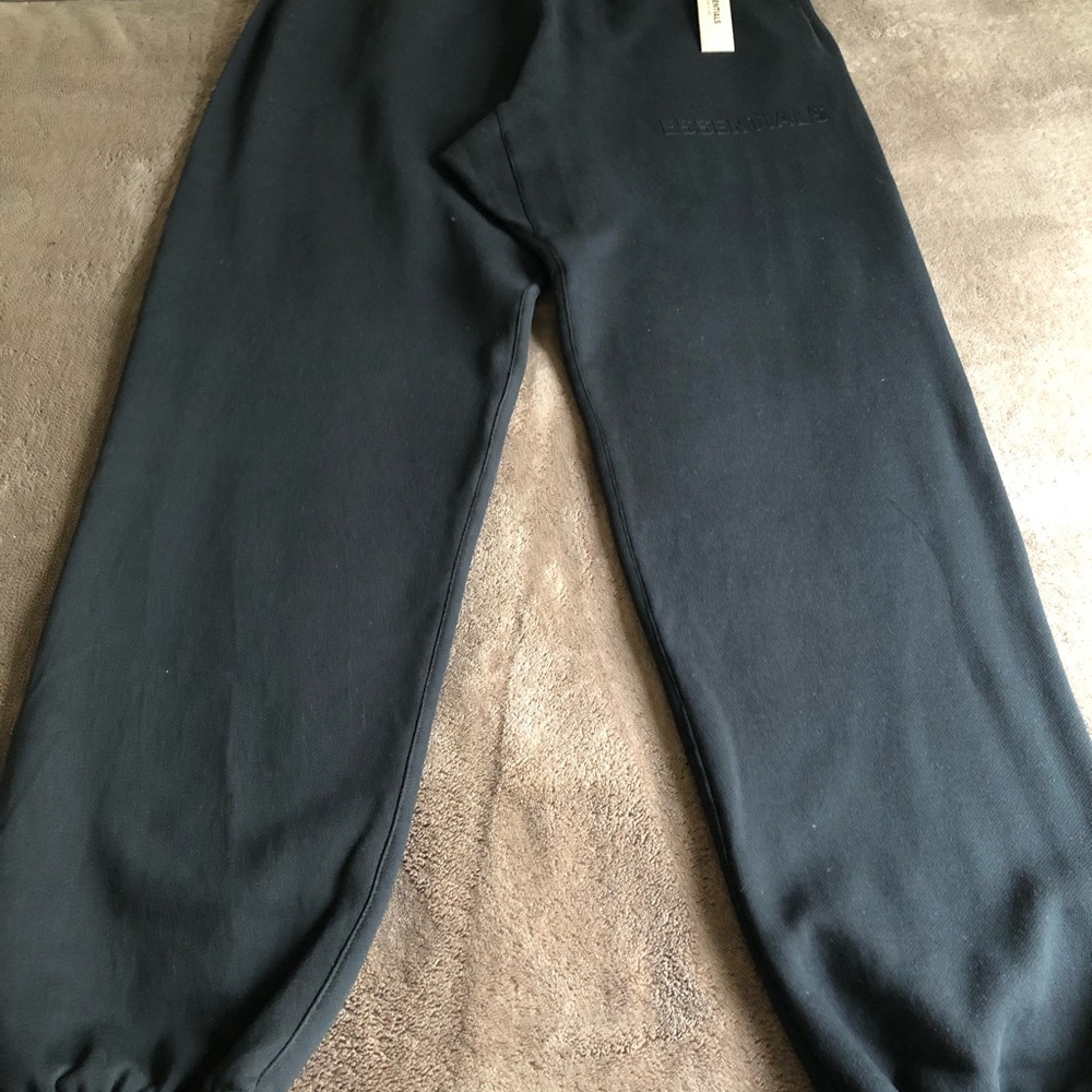 Essentials Black Sweatpants